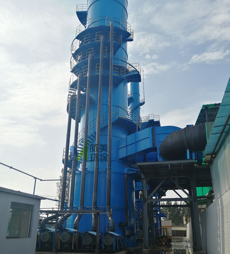 脫硫塔是煙氣脫硫系統(tǒng)的核心,主要包括脫硫塔及循環(huán)系統(tǒng)、除霧器及噴淋系統(tǒng)、曝氣系統(tǒng)。