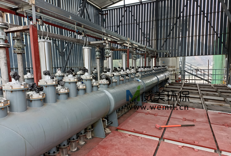 黃磷尾氣布袋除塵器項(xiàng)目施工進(jìn)入收尾階段