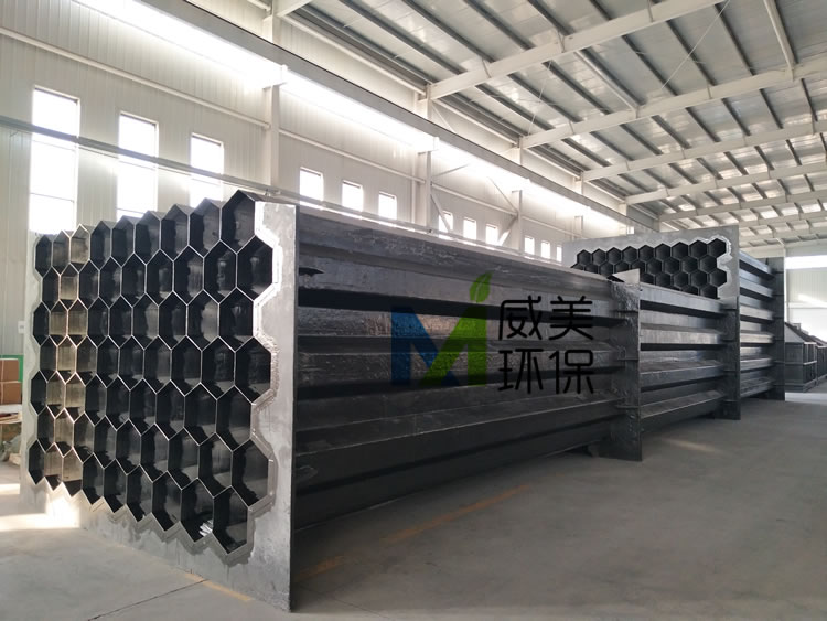 拼裝式的濕式靜電除塵器陽極系統(tǒng)-玻璃鋼陽極管束